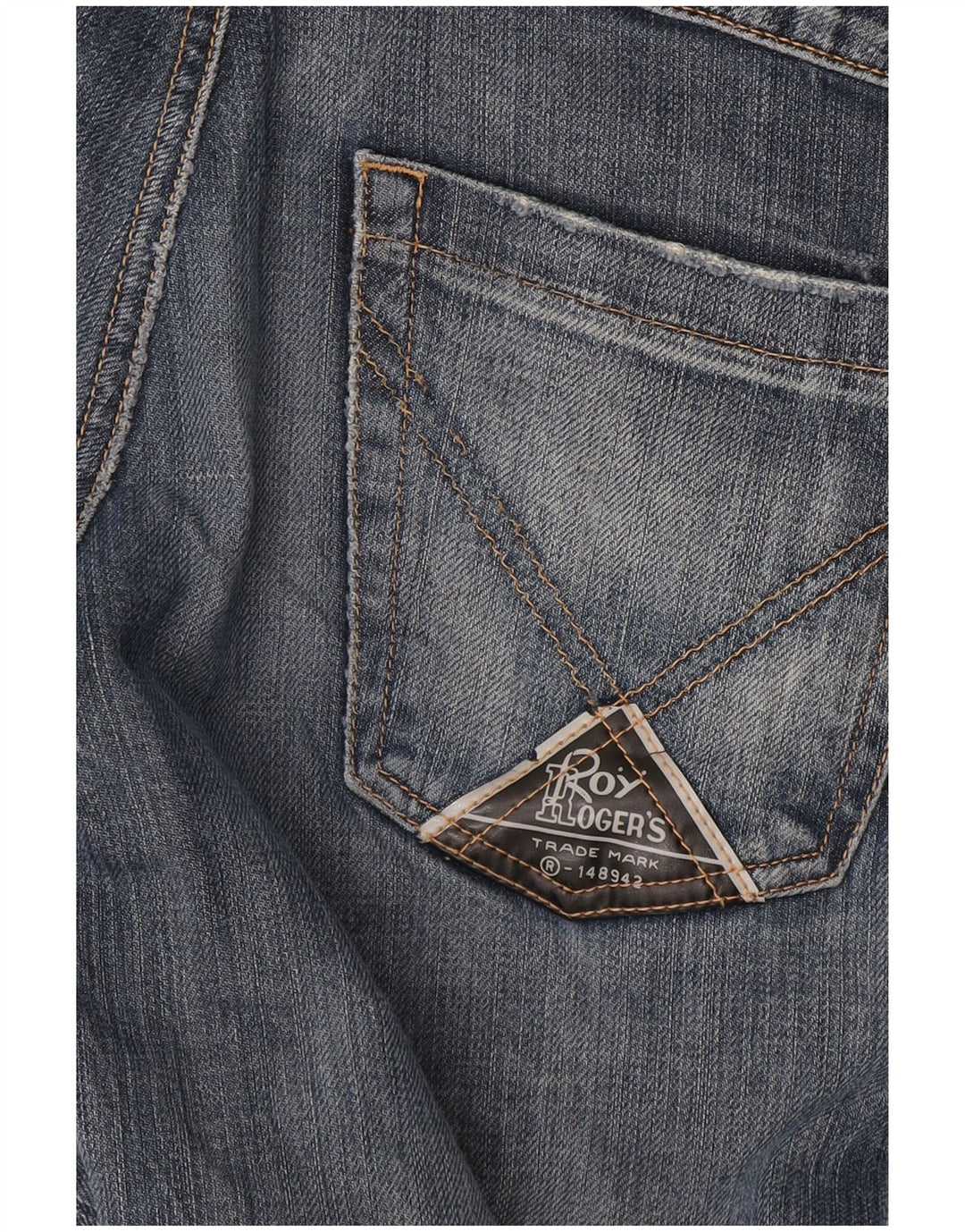 Blugi slim pentru femei Roy Rogers W30 L32 albastru