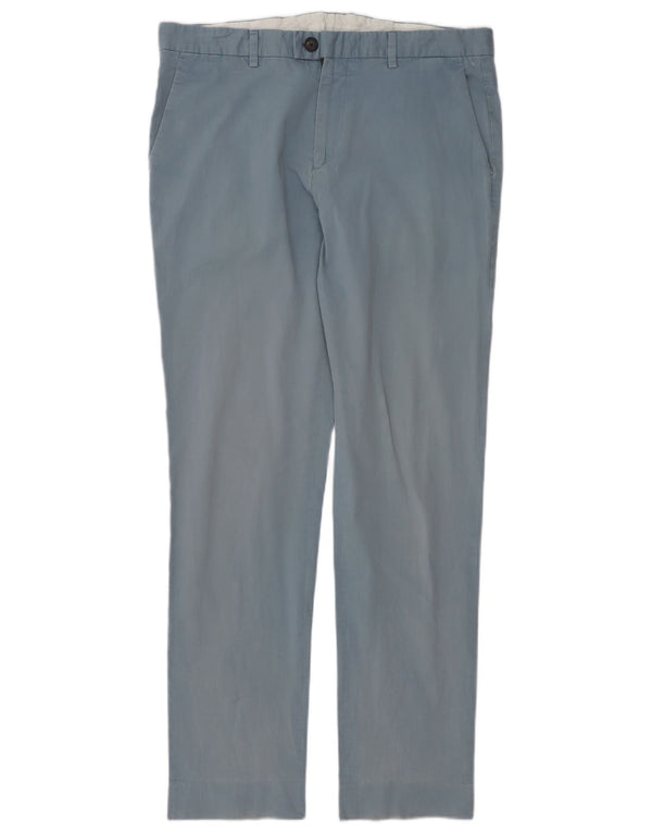 Pantaloni chino slim pentru bărbați Reiss L34 L31 Bumbac albastru