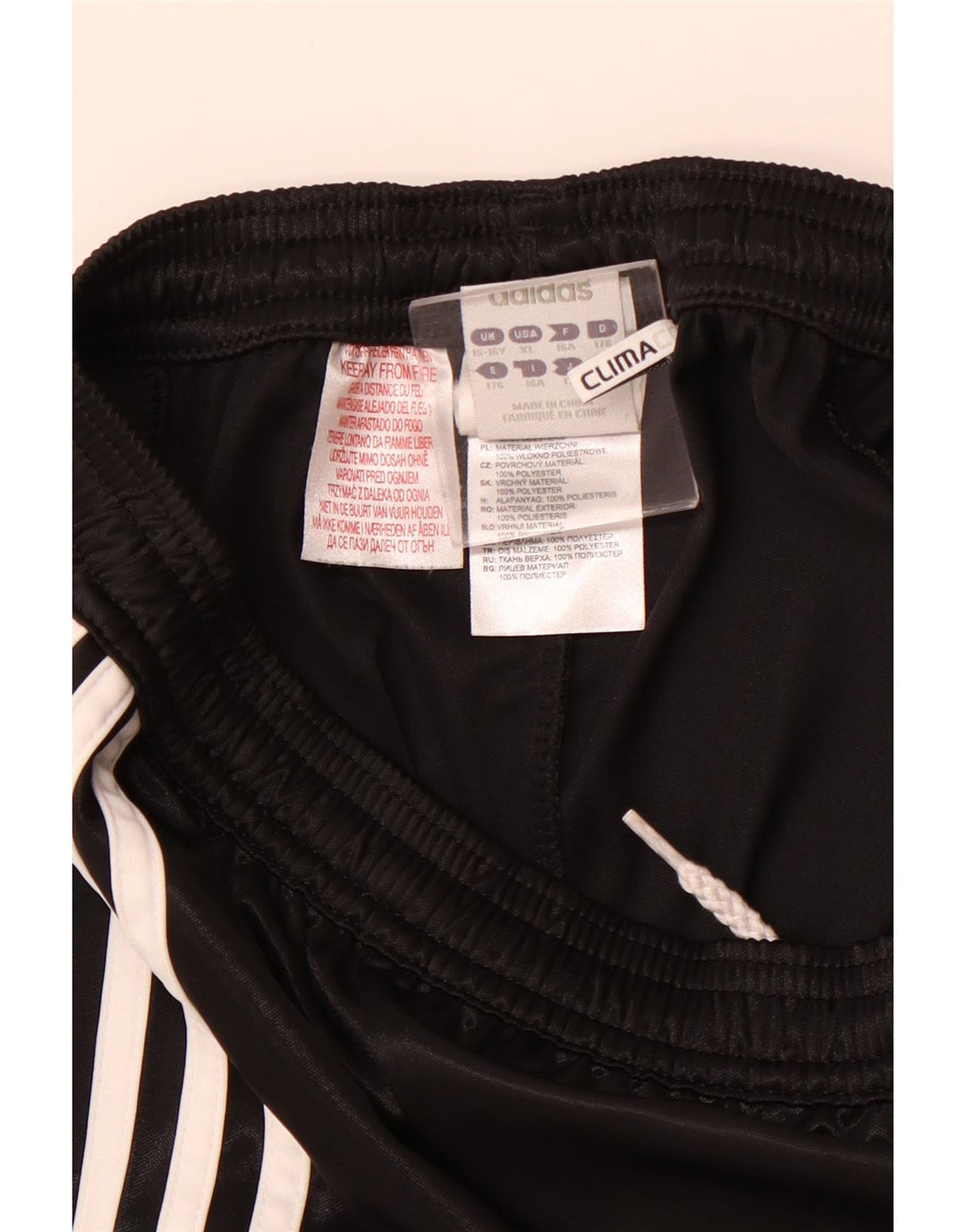 Pantaloni scurți sport ADIDAS Deutscher Fussball Bund 15-16 ani, negru