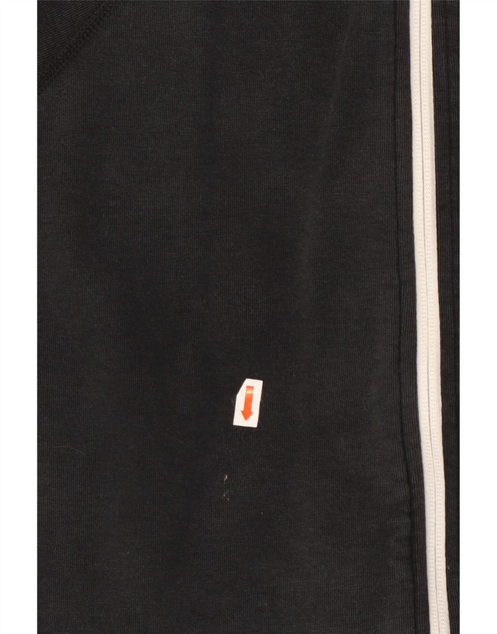 Pulover NIKE pentru femei cu fermoar, UK 16, mare, negru, bumbac