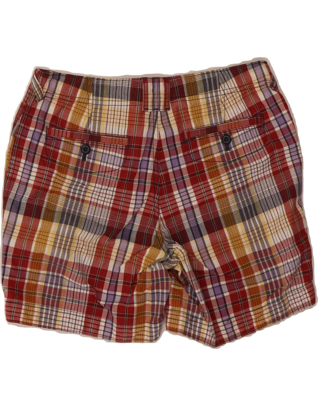 EDDIE BAUER Womens Mercer Fit Chino Shorts US 6 Medium W30  Multicoloured Vintage Eddie Bauer and Second-Hand Eddie Bauer from Messina Hembry 