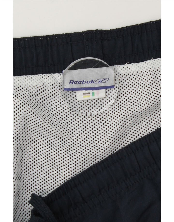 Pantaloni scurți de înot Reebok pentru bărbați XL bleumarin din poliester