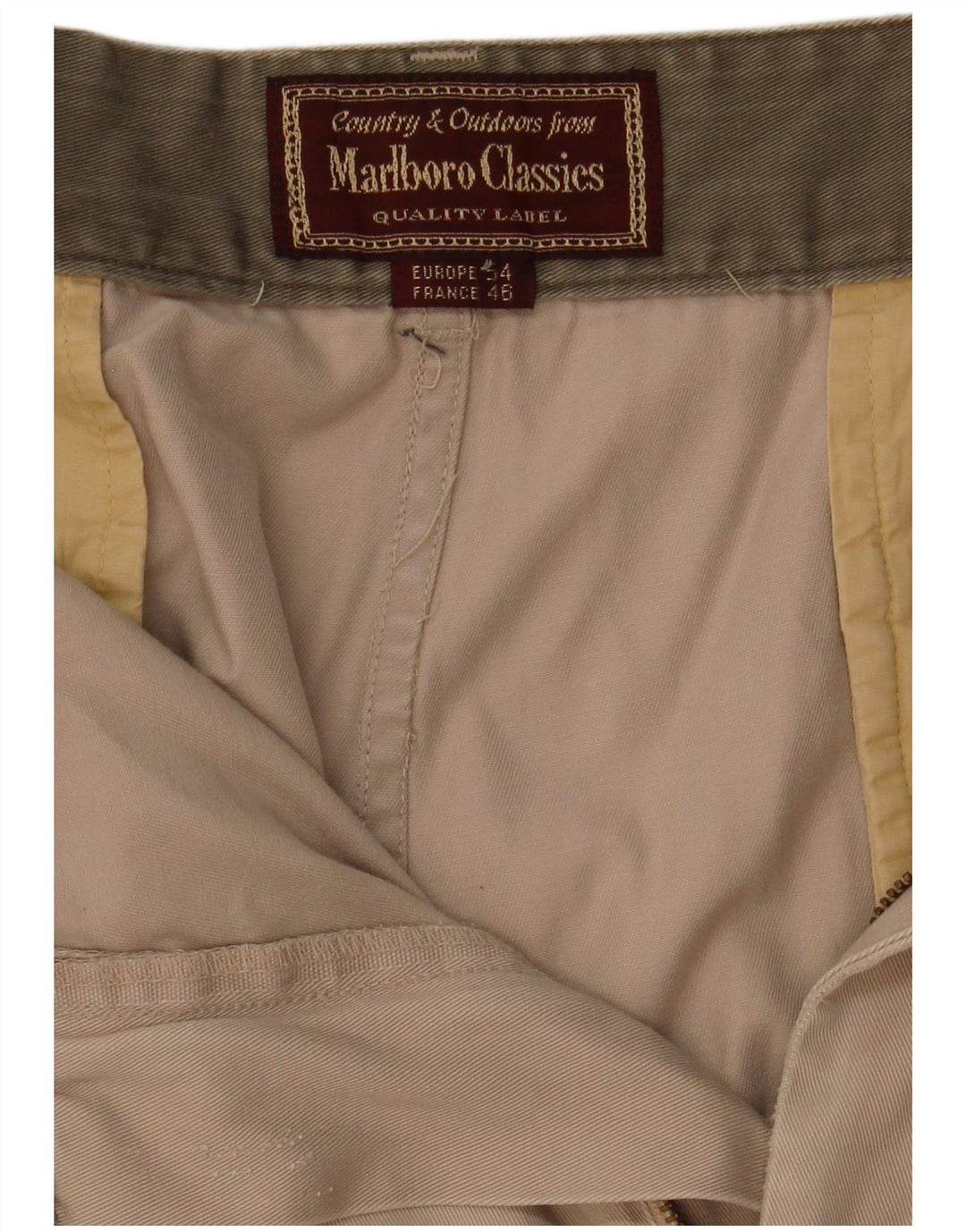 Pantaloni scurți cargo Marlboro Classics pentru bărbați EU 54 2XL W36 Bej