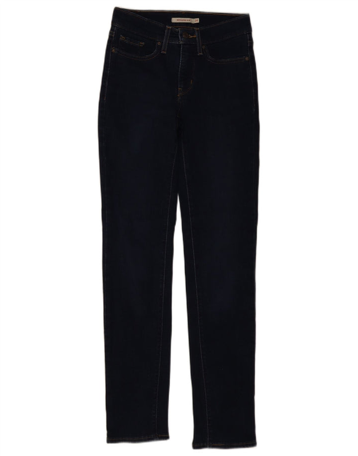 Blugi Levi's 312 Shaping Slim pentru femei W24 L31 bleumarin