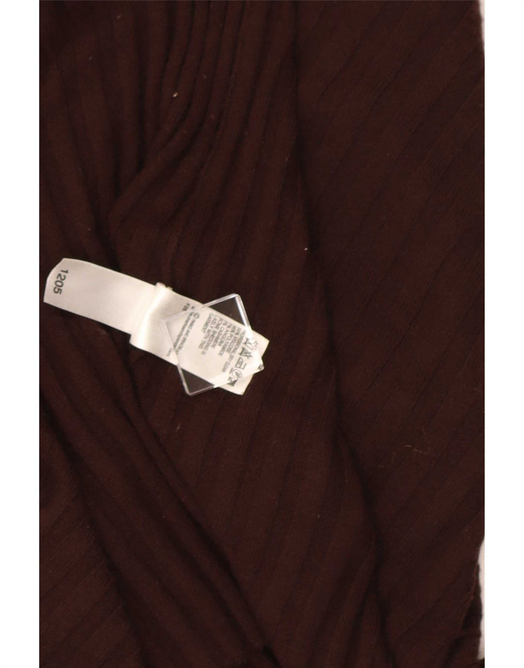 Pulover cardigan asimetric pentru femei Marks & Spencer UK 8/10 mic maro