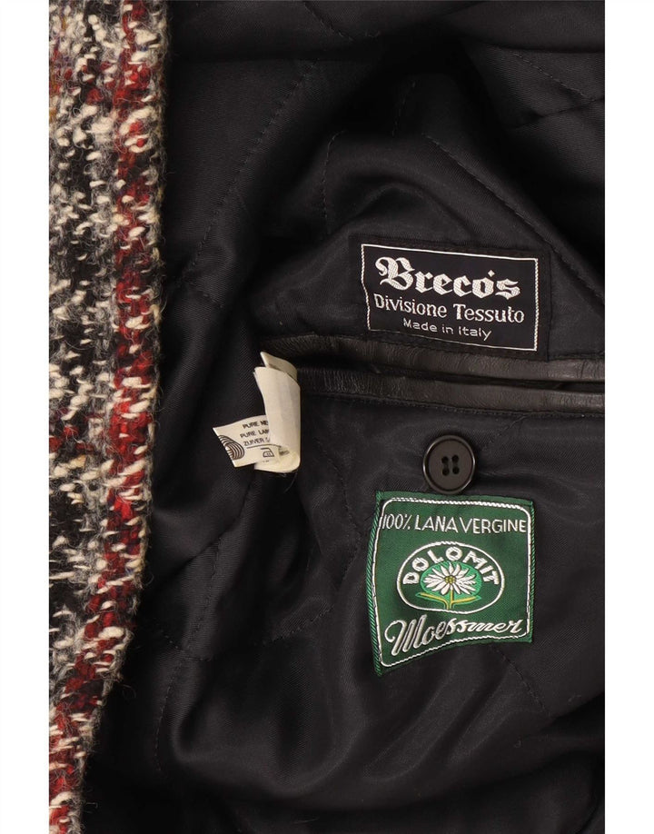 Jachetă pentru bărbați Breco's Blazer la dublu piept IT 48 Medium Multicolor Check