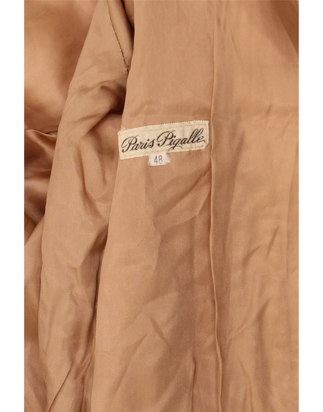 Jachetă militară de piele de căprioară pentru femei vintage IT 48 XL maro