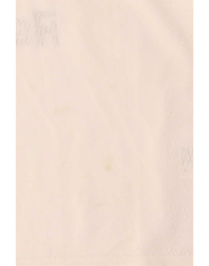 Tricou grafic pentru bărbați Adidas Top mic poliester alb