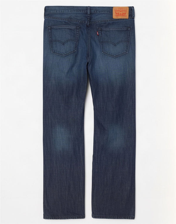 Blugi drepti pentru bărbați Levi's 559 Relaxed Fit W34 L32 bumbac bleumarin