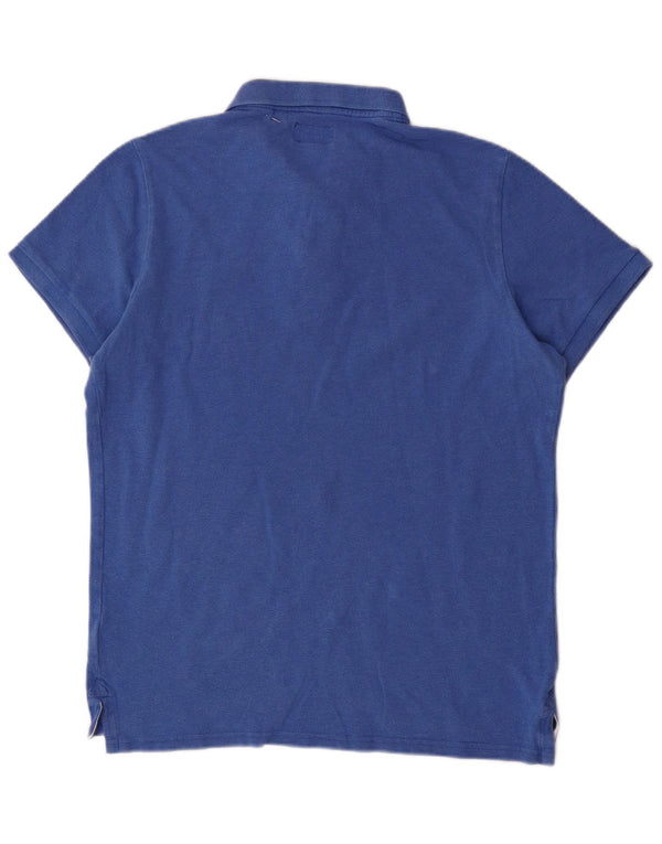 Tricou polo pentru bărbați Superdry XL, bumbac albastru
