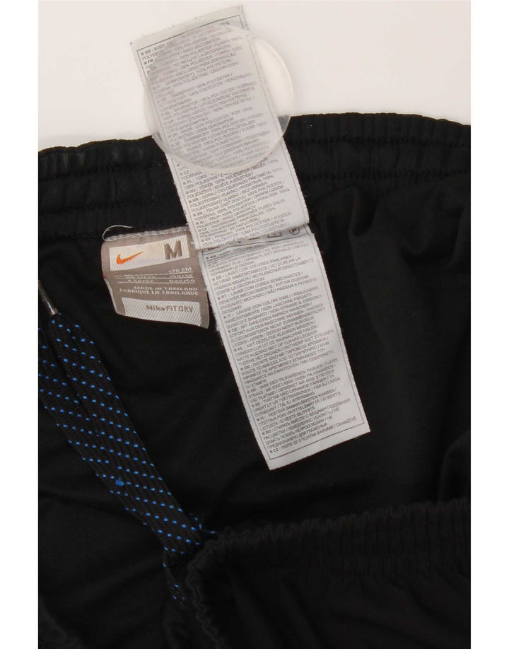 Pantaloni scurți sport Nike pentru bărbați, negru mediu, poliester color bloc