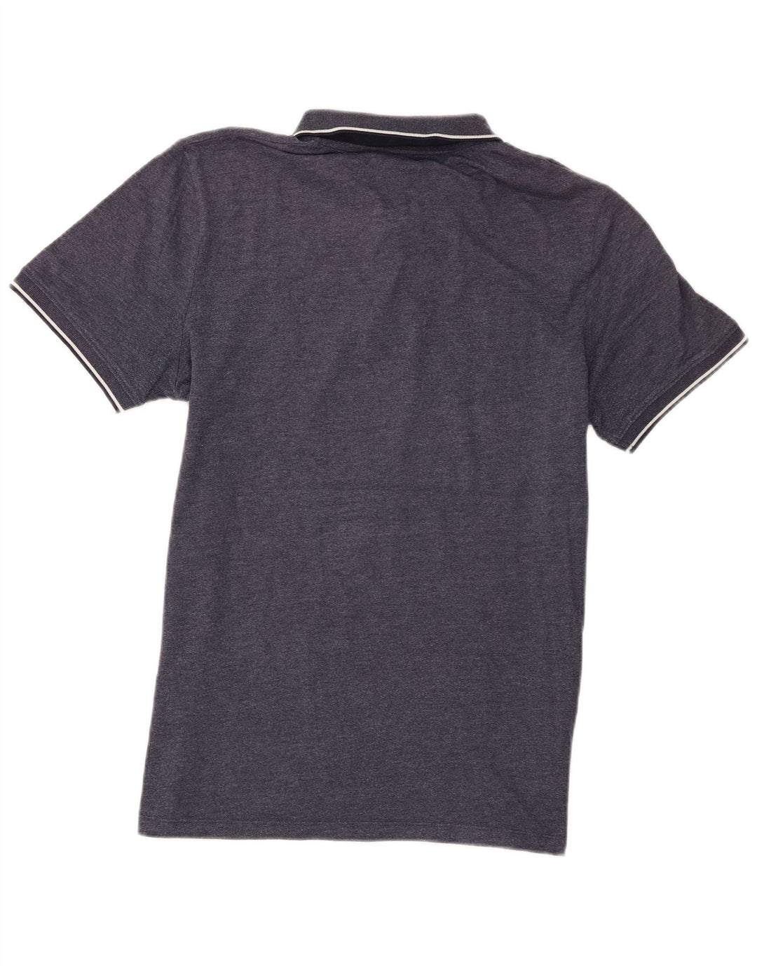Cămașă polo Jack & Jones pentru bărbați, bumbac cu pete albastru bleumarin mediu