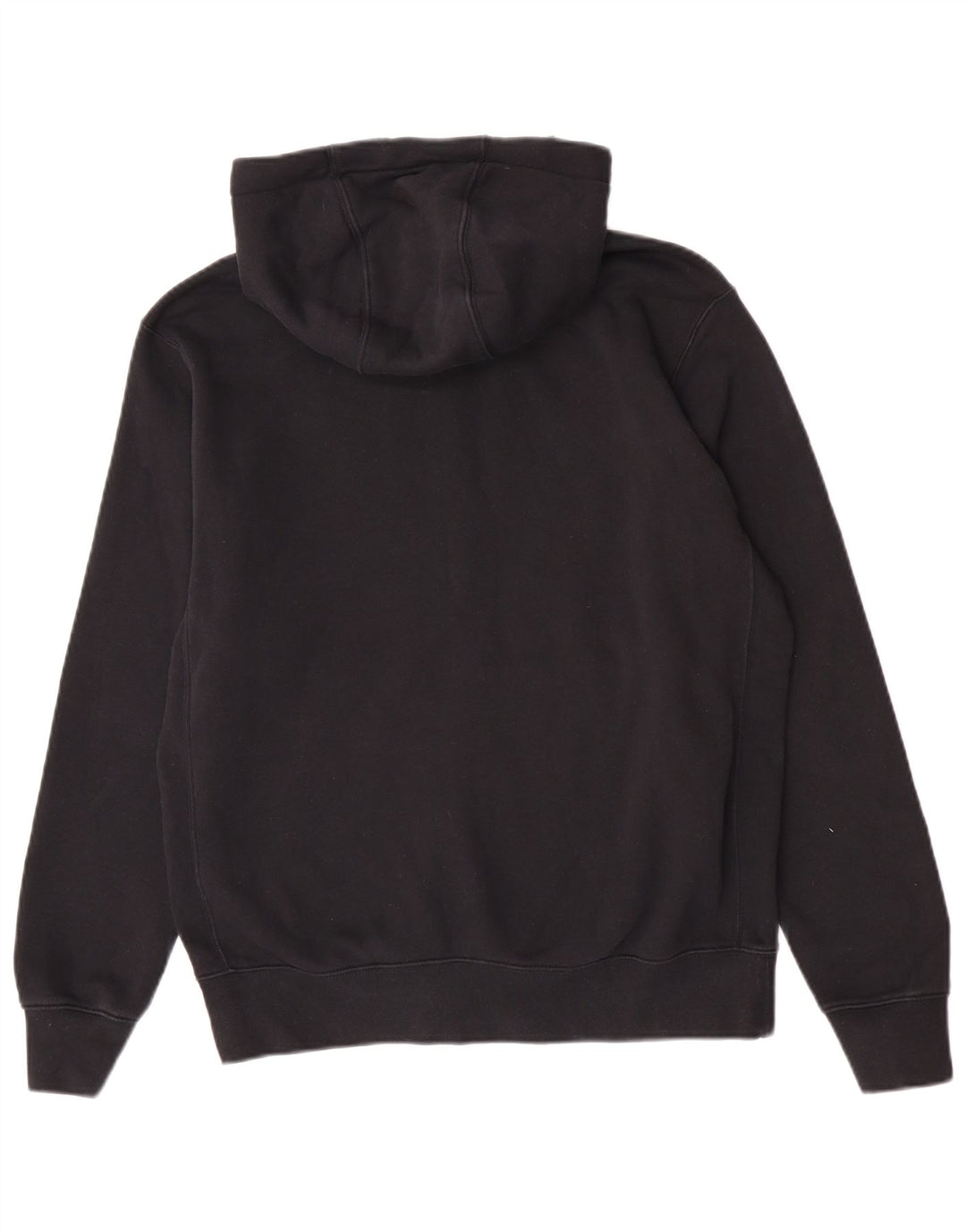 Pulover Nike pentru bărbați, cu fermoar, bumbac mediu negru