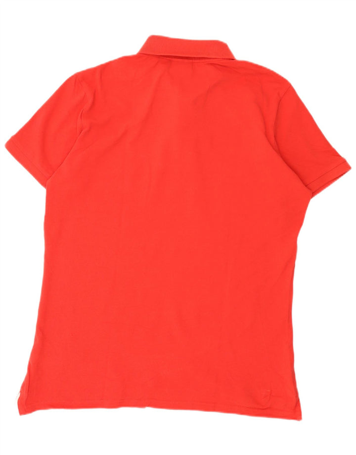 Tricou polo pentru bărbați Diadora, bumbac roșu mare