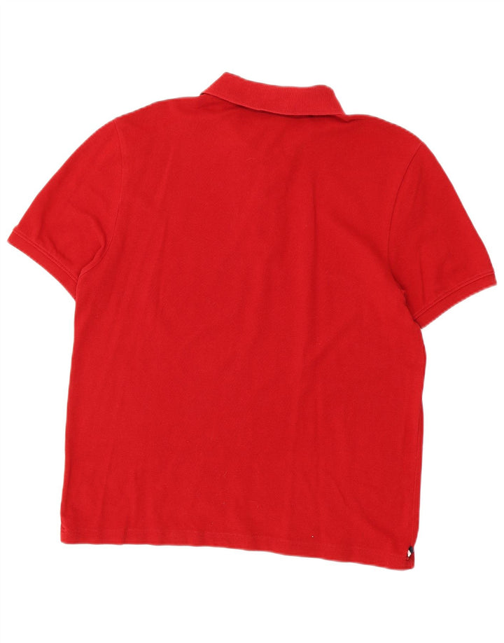 U.S. Polo Assn. Tricou polo pentru bărbați, roșu mediu