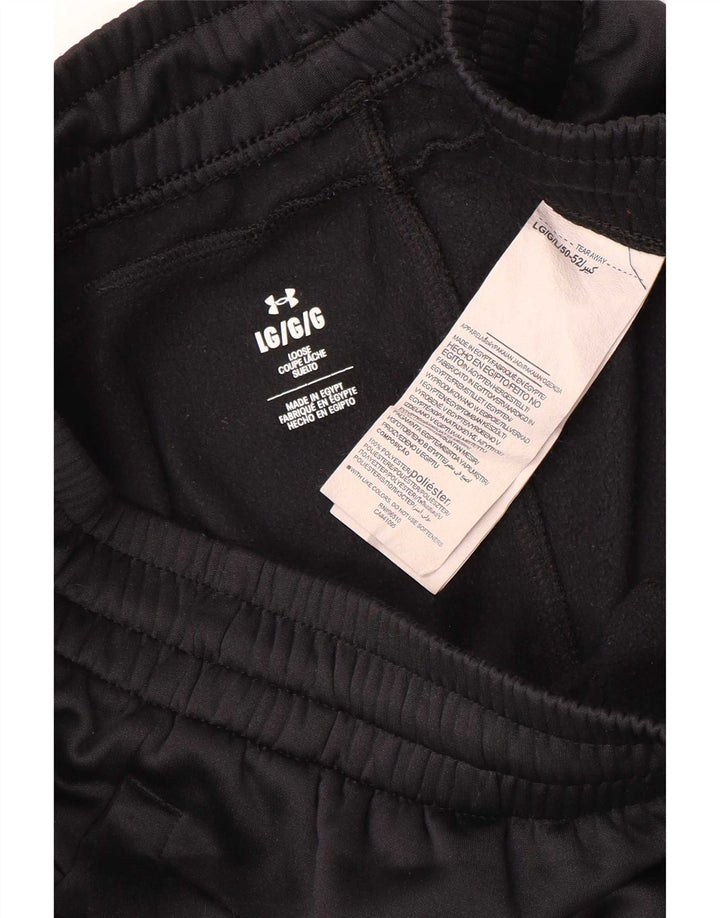 Pantaloni de trening Under Armour pentru bărbați Pantaloni de jogging, mari, negru, poliester