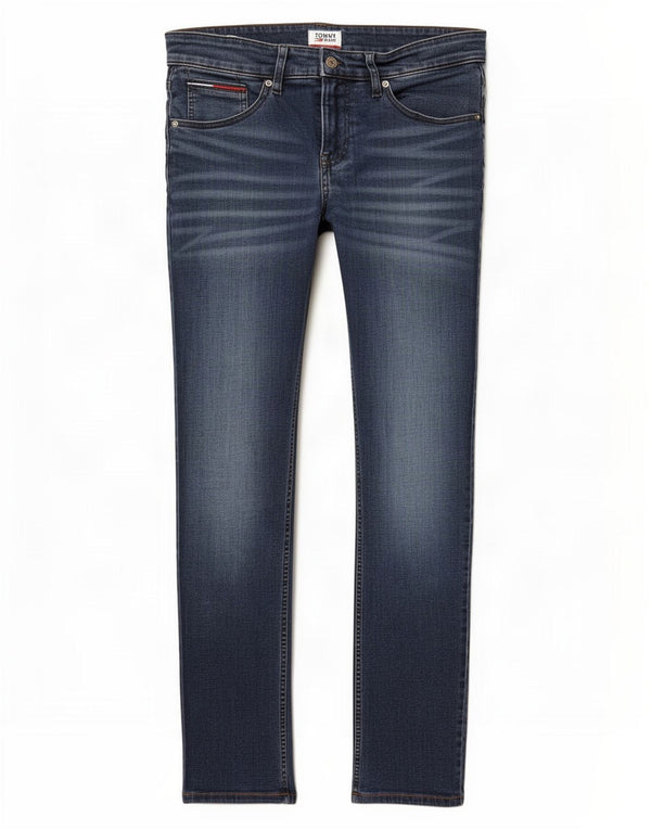 Tommy Hilfiger Mens Scanton Slim Jeans W30 L29 Blue Cotton