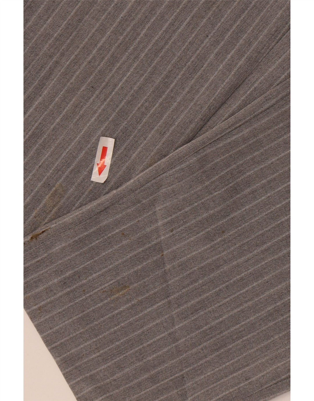Pantaloni chino slim pentru bărbați Zara Mici L29 L30 Poliester cu dungi gri