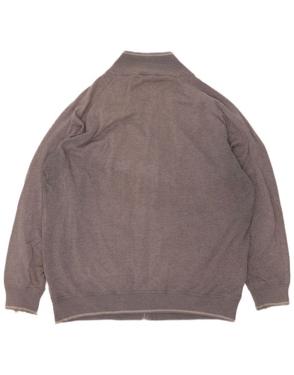 Pulover cardigan pentru bărbați Marks & Spencer XL bumbac gri