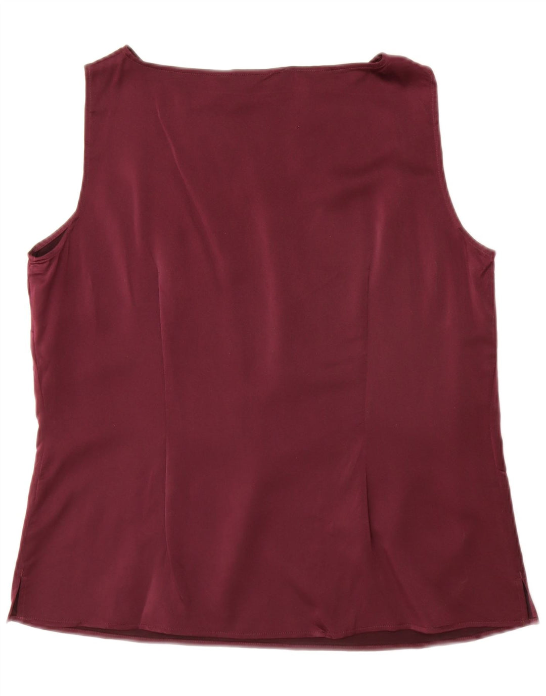 Bluză fără mâneci pentru femei Marks & Spencer UK 18 XL Bordeaux Poliester