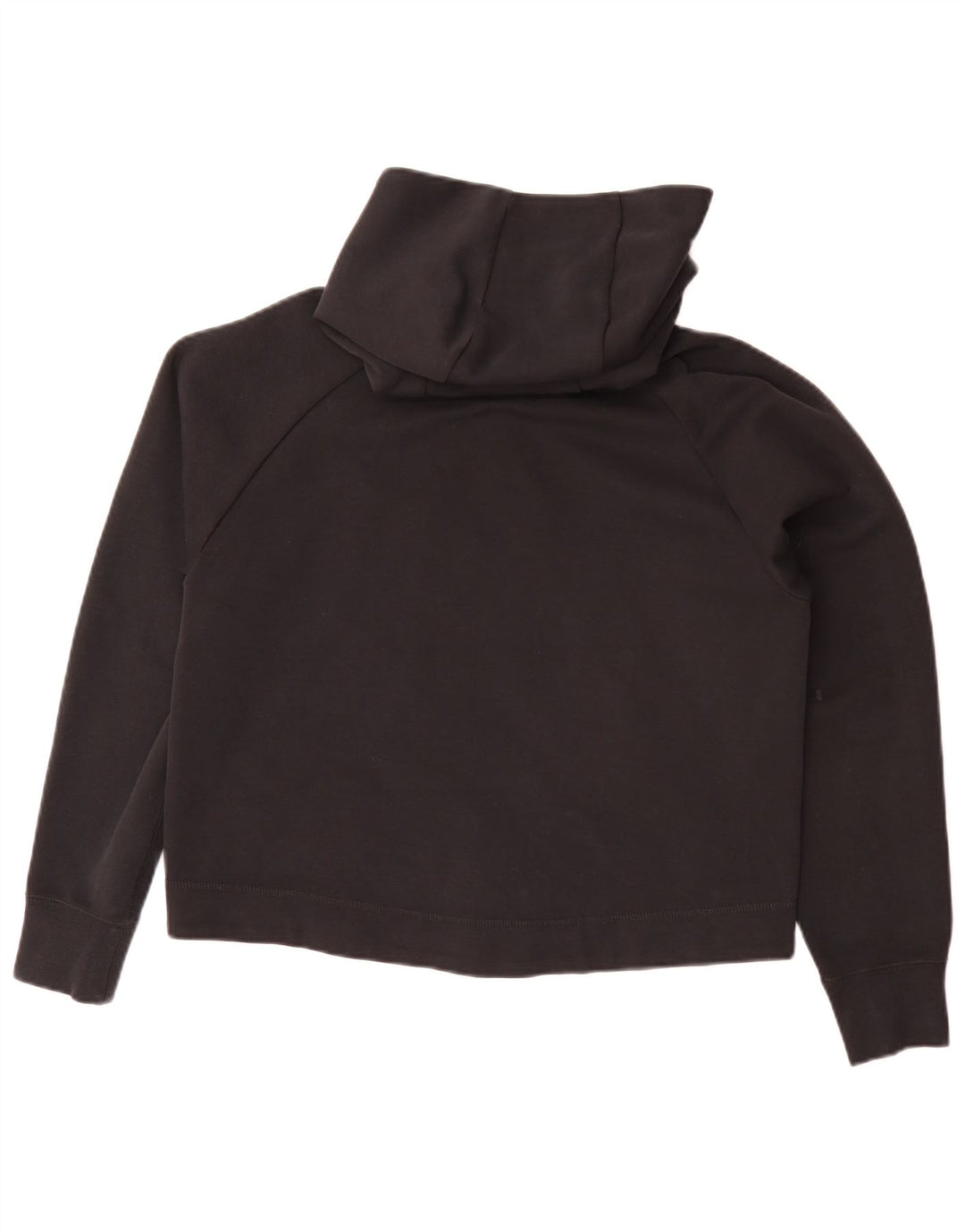 Pulover Nike pentru femei, supradimensionat, cu fermoar, UK 10, negru