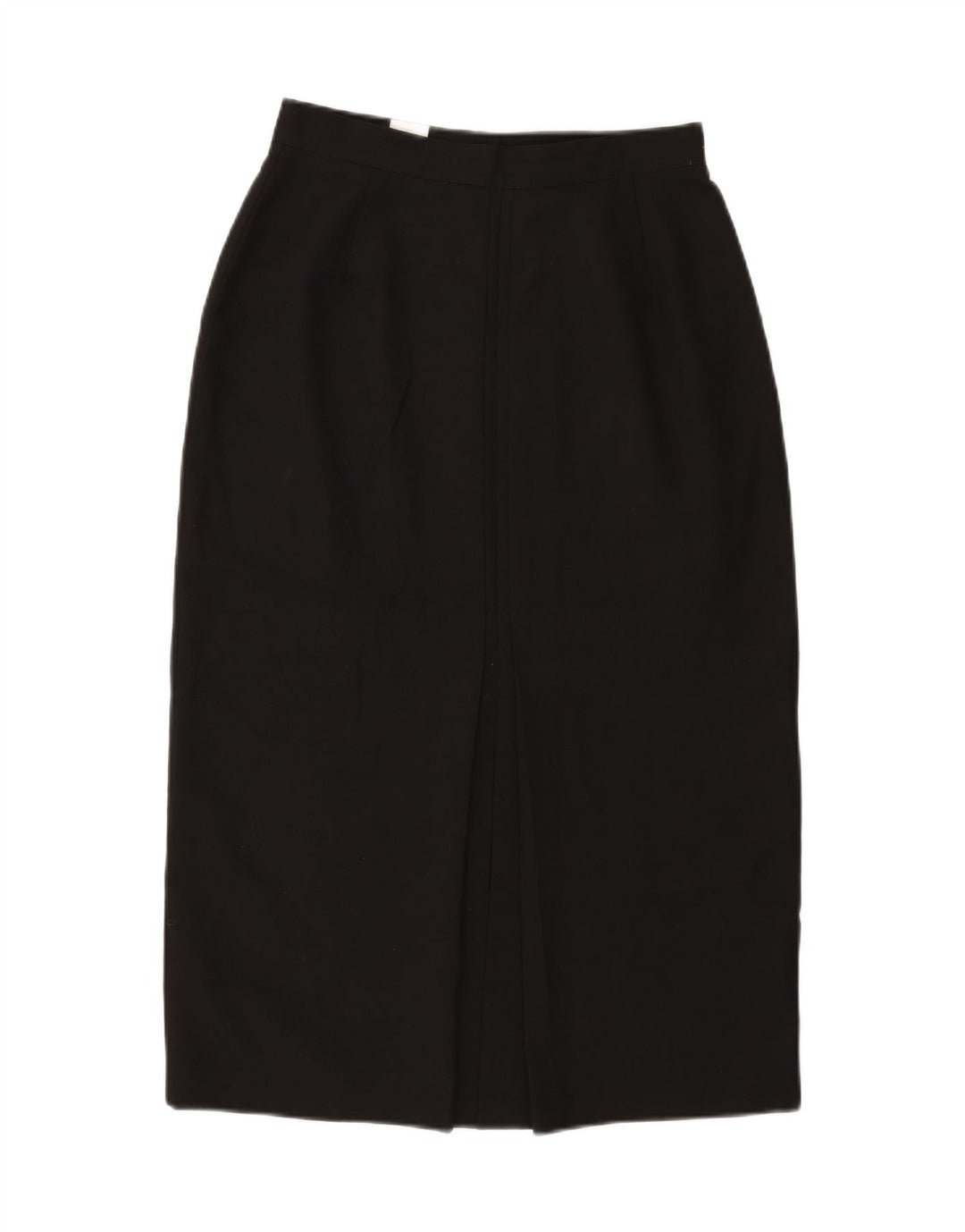 JAQUES VERT Womens Midi Skirt UK 14 Medium W28  Black Polyester