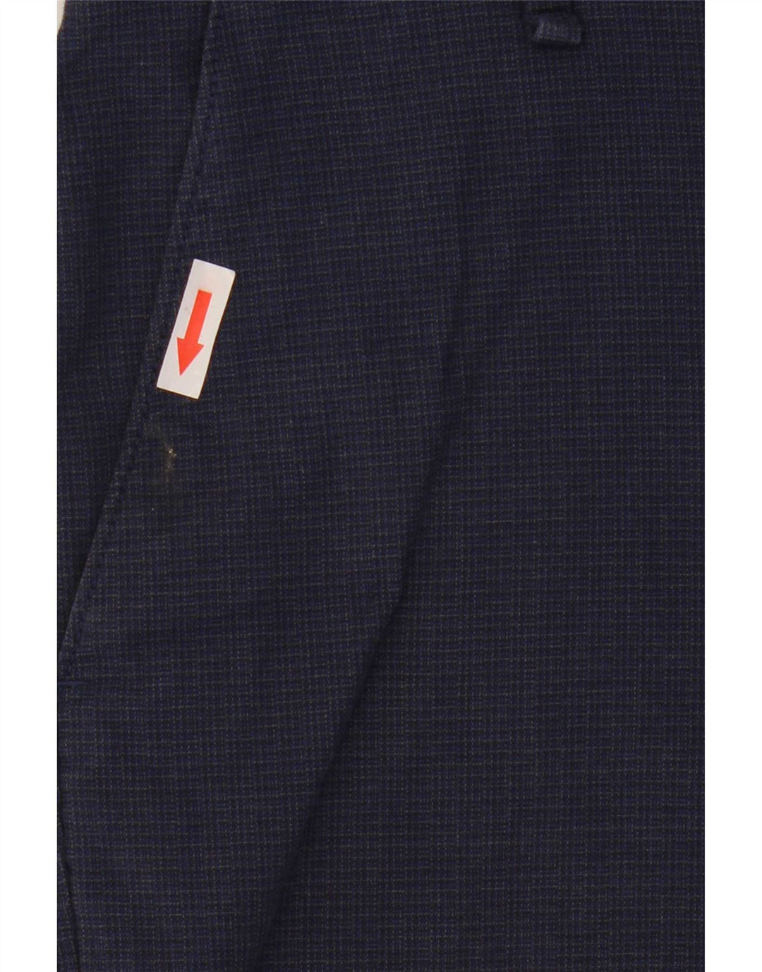 Pantaloni scurți chino pentru bărbați Calvin Klein W36, cu carouri mari bleumarin