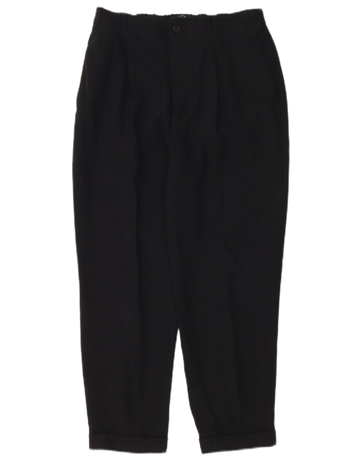 Pantaloni tăiați pentru femei Zara Mici L26 L24 Negri