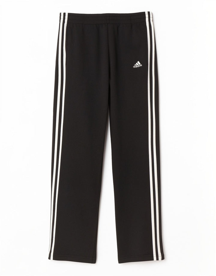 Pantaloni de trening Adidas baieti 9-10 ani poliester negru