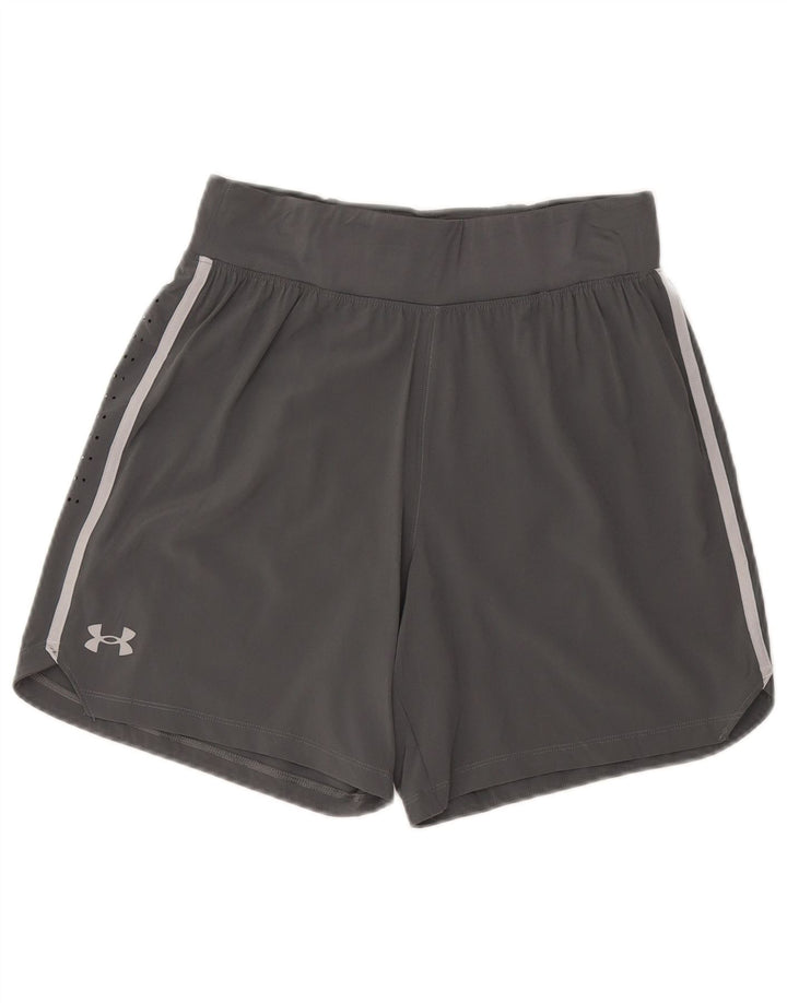 Pantaloni scurti sport pentru femei UNDER ARMOUR UK 14 Medium Gri Poliester