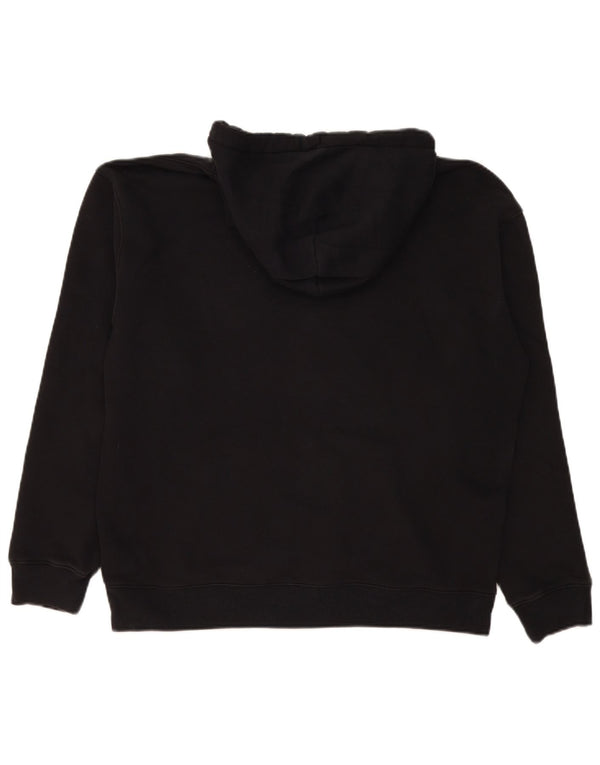 Pulover Hollister pentru bărbați, cu capota, mare, negru, bumbac
