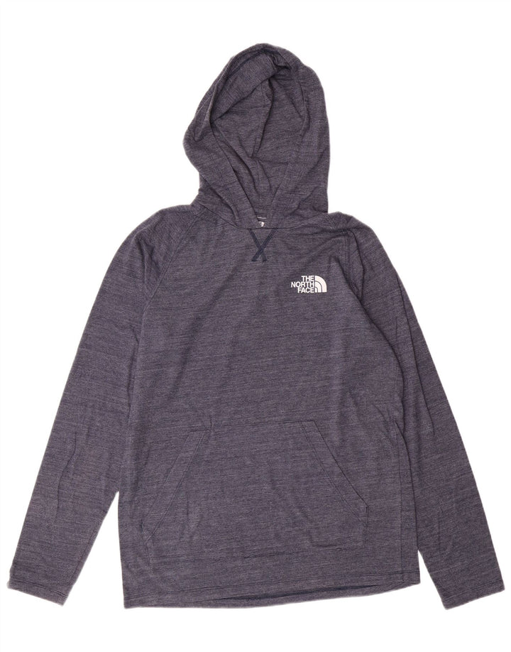 THE NORTH FACE Mens Hoodie Jumper Small Navy Blue Polyester