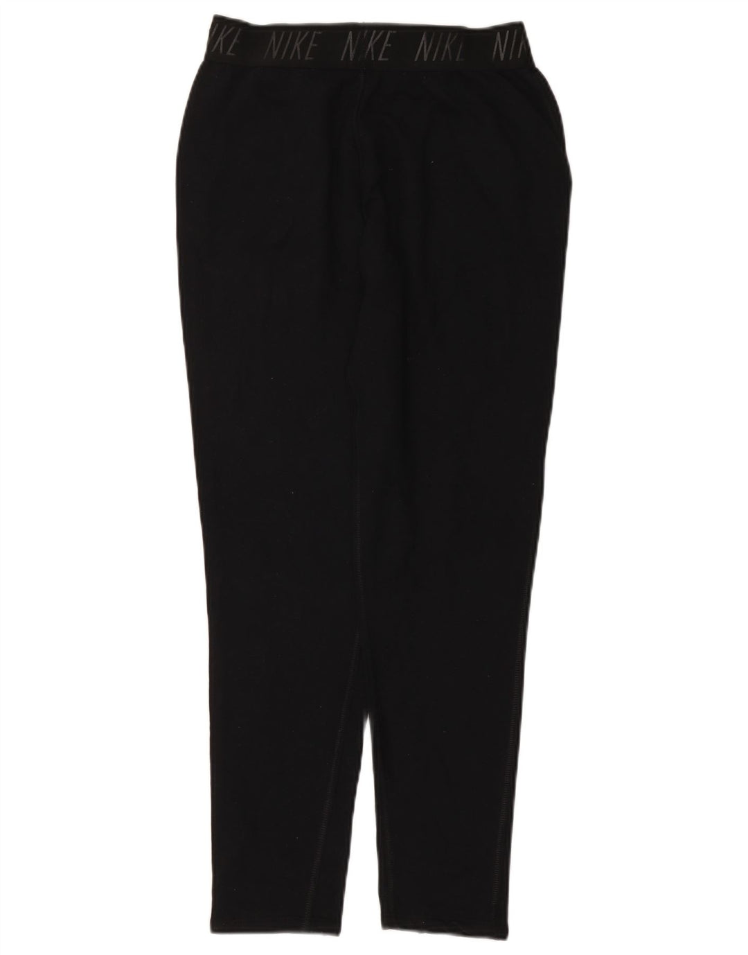 Pantaloni de trening NIKE Dri Fit Graphic pentru femei UK 10 Small Black