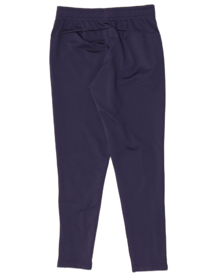 Pantaloni de trening Puma pentru baieti 9-10 ani poliester bleumarin