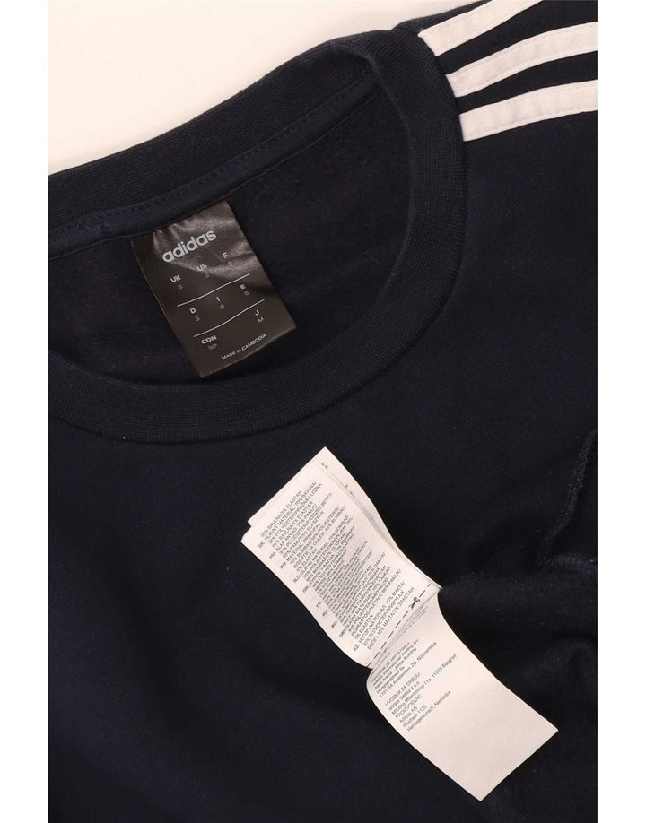 Hanorac pentru bărbați Adidas Jumper mic, bleumarin, bumbac