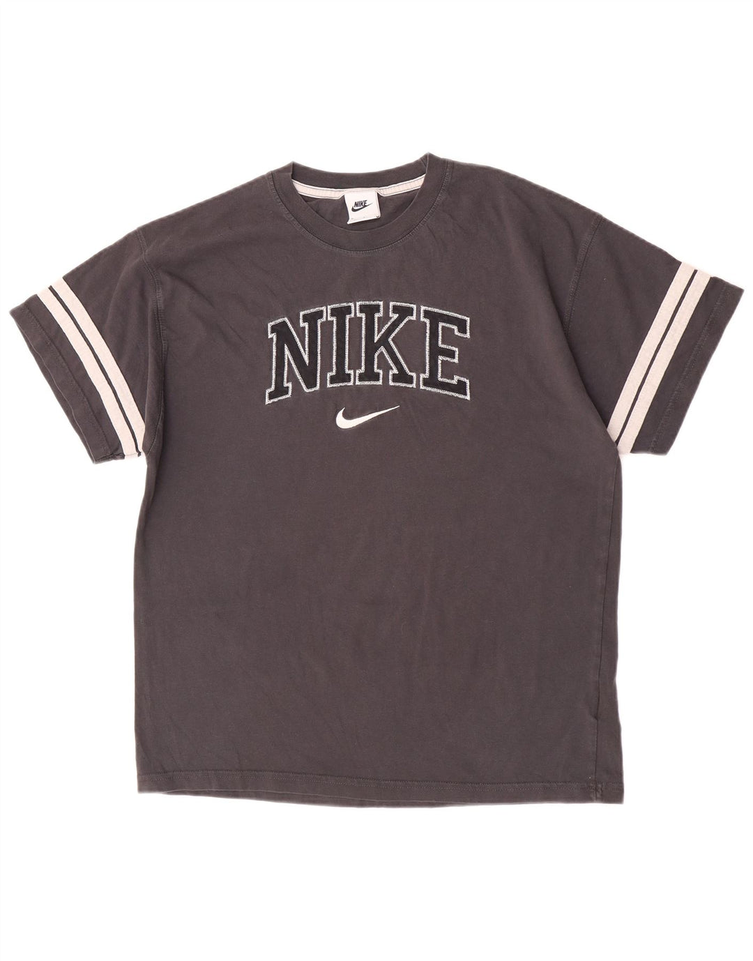Tricou grafic Nike pentru bărbați Top, gri mediu, bumbac color bloc