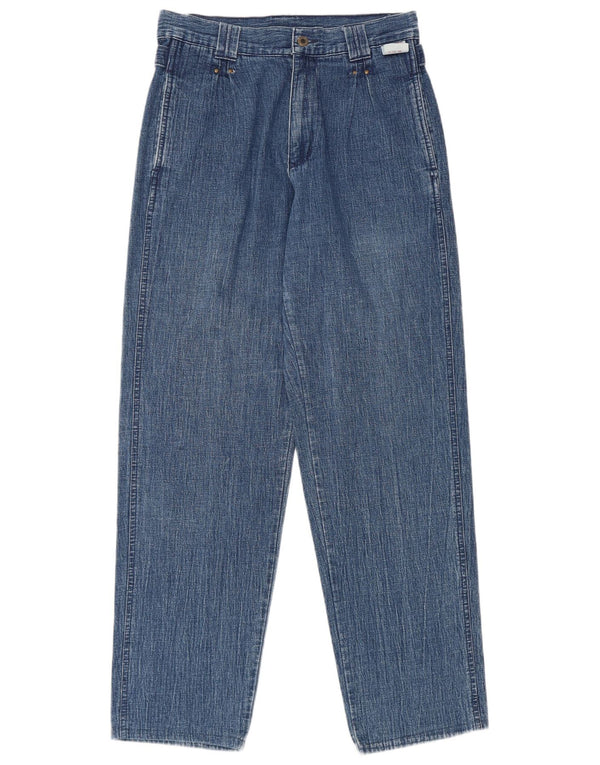 Blugi conici pentru femei Carrera cu talie înaltă IT 46 Large W30 L31 Blue Bumbac