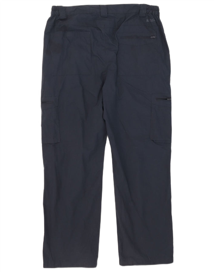 Pantaloni cargo drepti pentru bărbați Mountain Warehouse L36 L29 Poliester bleumarin