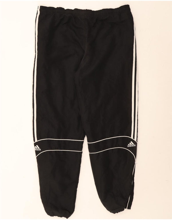 Pantaloni de trening pentru bărbați Adidas Pantaloni de jogging, mari, negru, poliester