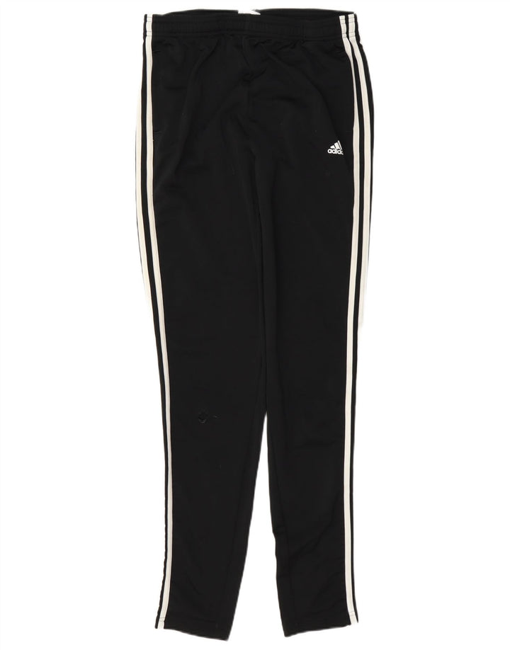 Pantaloni de trening Adidas baieti 15-16 ani poliester negru