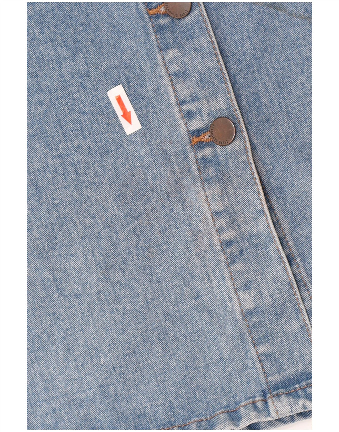 Fusta Denim Zara Femei Mic W28 Albastru