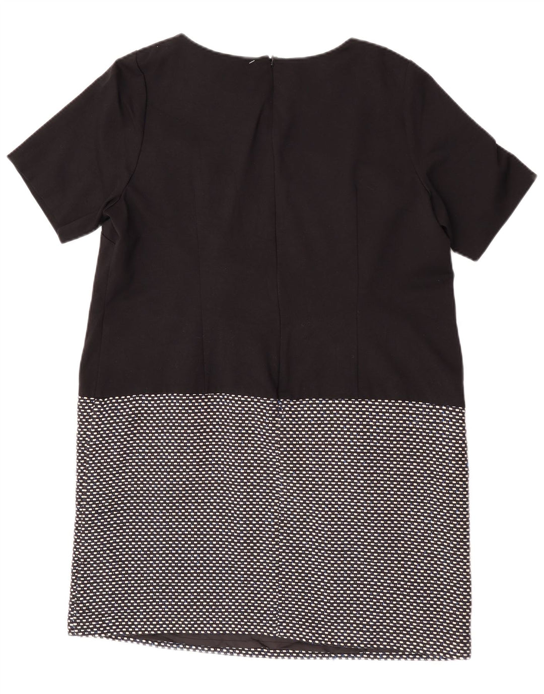 Rochie schimbătoare pentru femei Marks & Spencer UK 20 2XL Bumbac geometric negru