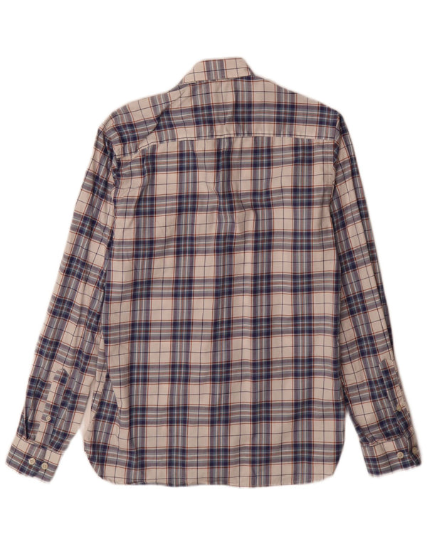 Cămașă croită pentru bărbați Jack & Jones, bumbac cu carouri albastre mici