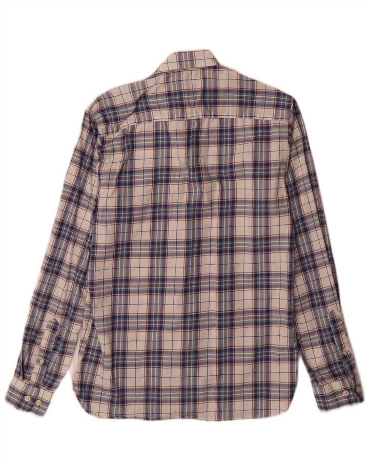 Cămașă croită pentru bărbați Jack & Jones, bumbac cu carouri albastre mici