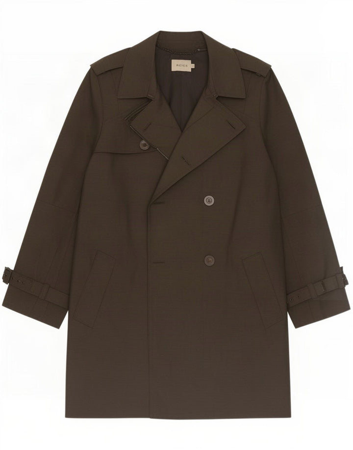 Trench pentru bărbați Reiss UK 36 Poliester negru mic