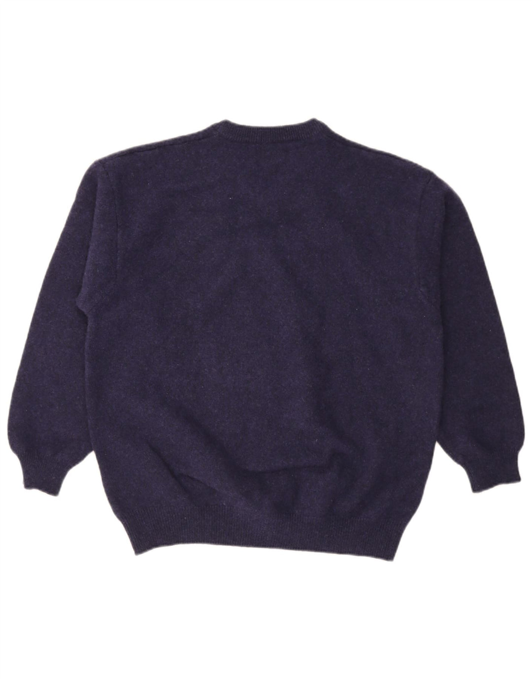 Pulover cu decolteu în V Marlboro Classics pentru bărbați, 2XL, lână bleumarin