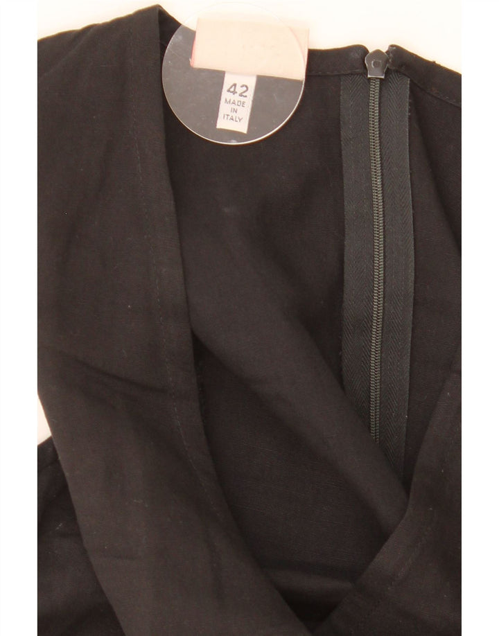 Byblos rochie teacă fără mâneci pentru femei IT 42 Medium Black Geometric