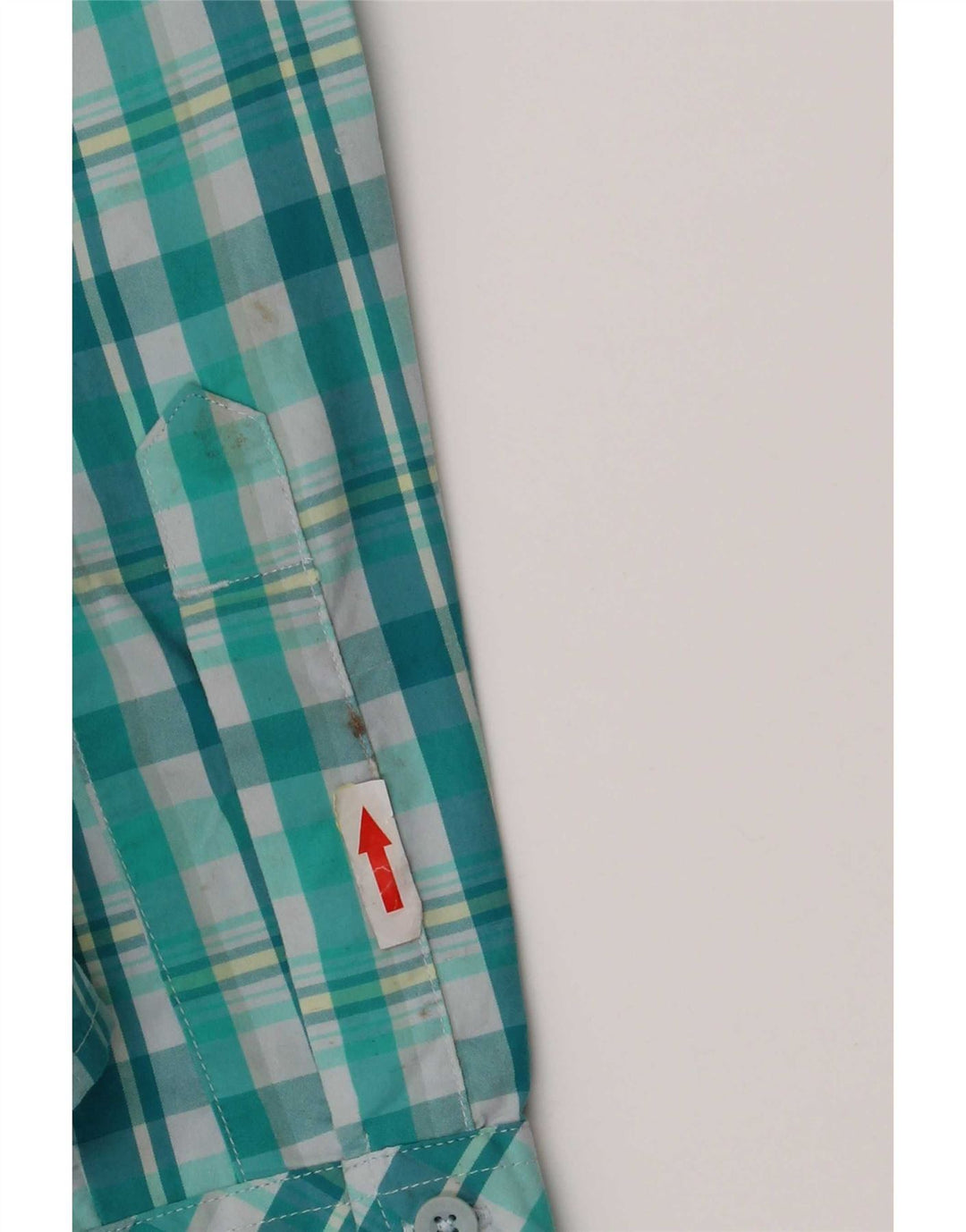Cămașă The North Face pentru femei UK 10 Small Green Check Nylon