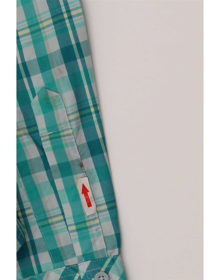 Cămașă The North Face pentru femei UK 10 Small Green Check Nylon