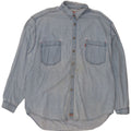 Cămașă de blugi pentru bărbați Levi's XL, bumbac albastru